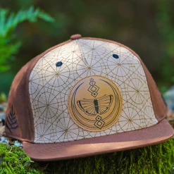 Third Eye Pinecones Clothing Golden Moth Hat