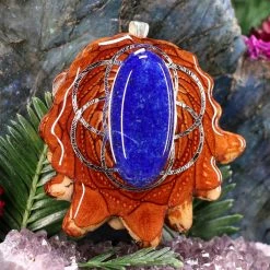 TEP Lapis Lazuli With Silver Seed Of Life