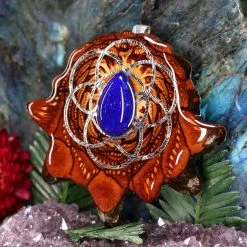 TEP Lapis Lazuli With Silver Seed Of Life