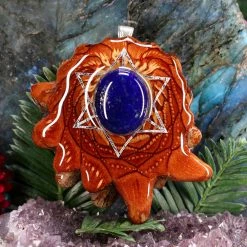 TEP Lapis Lazuli With Silver Merkaba