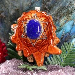 TEP Lapis Lazuli With Silver Merkaba