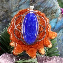 TEP Lapis Lazuli With Silver Seed Of Life