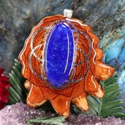 TEP Lapis Lazuli With Silver Seed Of Life