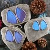 Third Eye Pinecones Accessories Blue Morpho Butterfly Wing Earrings 1 Third Eye Pinecones Accessories Blue Morpho Butterfly Wing Earrings