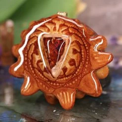 TEP Mexican Fire Opal Pendants