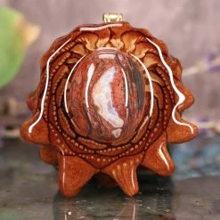 TEP Mexican Fire Opal Pendants