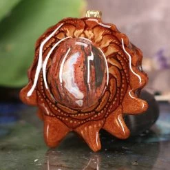 TEP Mexican Fire Opal Pendants