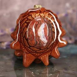 TEP Mexican Fire Opal Pendants