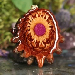 TEP Pendants Crushed Sugilite (Glows)