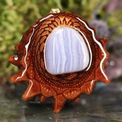 TEP Pendants Blue Lace Agate