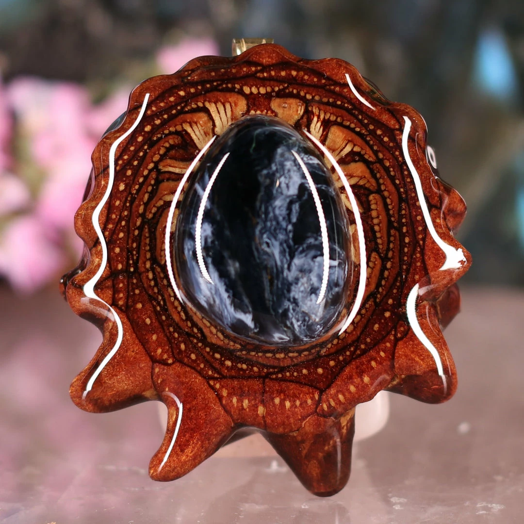 TEP Blue Pietersite Pendants 3 TEP Blue Pietersite Pendants