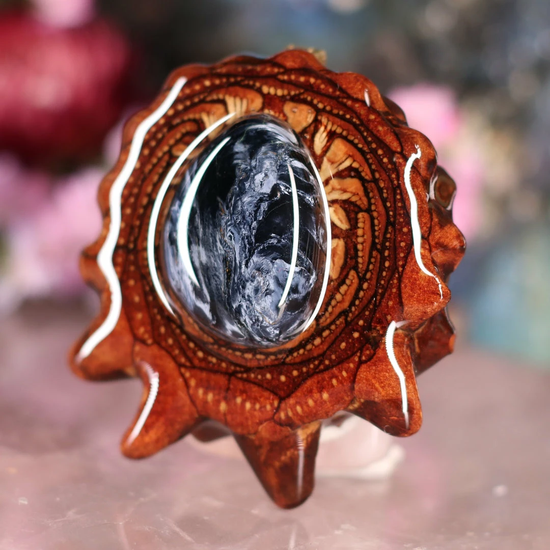 TEP Blue Pietersite Pendants 4 TEP Blue Pietersite Pendants