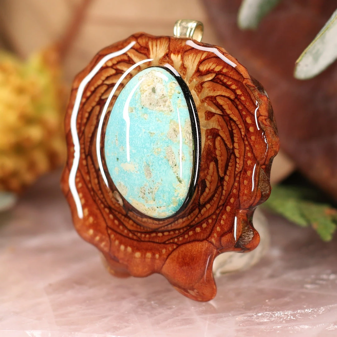 TEP Turquoise Pendants 4 TEP Turquoise Pendants