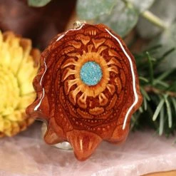 TEP Pendants Crushed Turquoise (Glows)