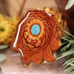 TEP Crushed Turquoise (Glows) Pendants