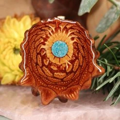 TEP Pendants Crushed Turquoise (Glows)