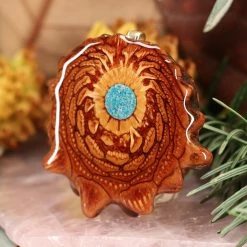 TEP Pendants Crushed Turquoise (Glows)