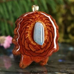 TEP Pendants Australian Blue Opal