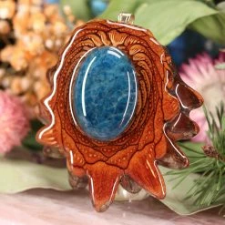 TEP Pendants Blue Apatite