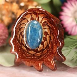 TEP Pendants Blue Apatite