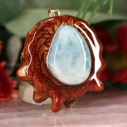 TEP Larimar Pendants