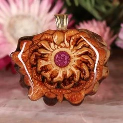 TEP Pendants Crushed Sugilite (Glows)