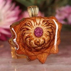 TEP Pendants Crushed Sugilite (Glows)