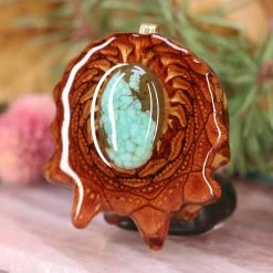 TEP Turquoise In The Matrix Pendants