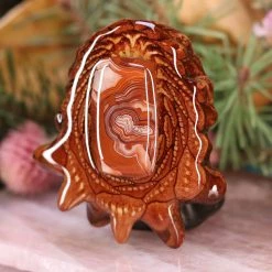 TEP Crazy Lace Agate Pendants