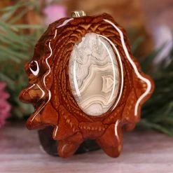 TEP Pendants Crazy Lace Agate 7 TEP Pendants Crazy Lace Agate