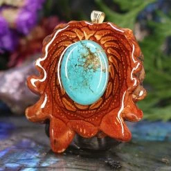 TEP Turquoise In The Matrix Pendants