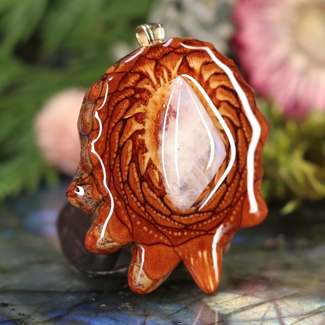 TEP Pendants Moonstone 5 TEP Pendants Moonstone