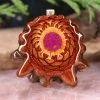 TEP Crushed Sugilite (Glows) Pendants