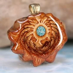 TEP Crushed Turquoise (Glows) Pendants 7 TEP Crushed Turquoise (Glows) Pendants