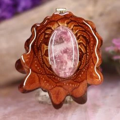 TEP Lepidolite Pendants