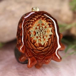 TEP Natural With Gold Sri Yantra