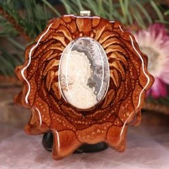 TEP Crazy Lace Agate Pendants