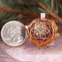 TEP Natural With Silver Seed Of Life