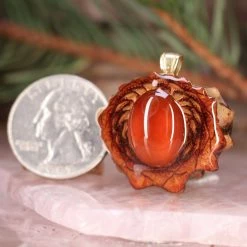 TEP Pendants Red Garnet