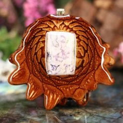 TEP Pendants Opalized Fluorite