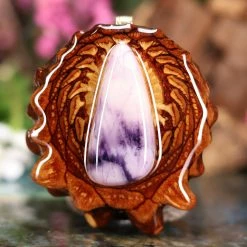 TEP Pendants Opalized Fluorite