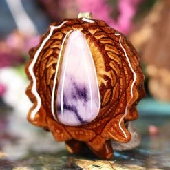 TEP Pendants Opalized Fluorite