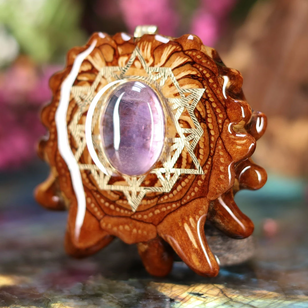 TEP Fluorite With Gold 64 Star Tetrahedron 4 TEP Fluorite With Gold 64 Star Tetrahedron