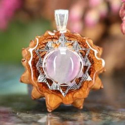 TEP Fluorite With Silver 64 Star Tetrahedron