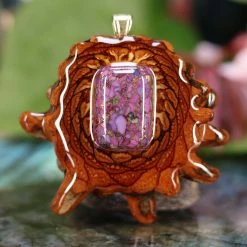 TEP Pendants Purple Mohave Turquoise