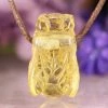 Third Eye Pinecones Amber Bee Necklace Pendants