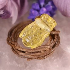 Third Eye Pinecones Amber Bee Necklace Pendants