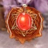 TEP Red Coral With Gold Merkaba
