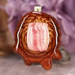 TEP Pendants Rhodochrosite