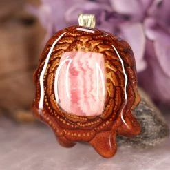 TEP Pendants Rhodochrosite